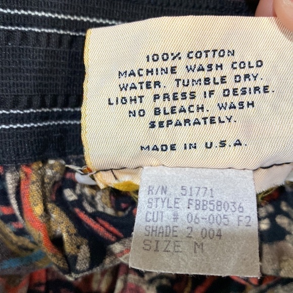 VINTAGE Gene Ewing Bis Boho Western Maxi Skirt - Picture 11 of 12